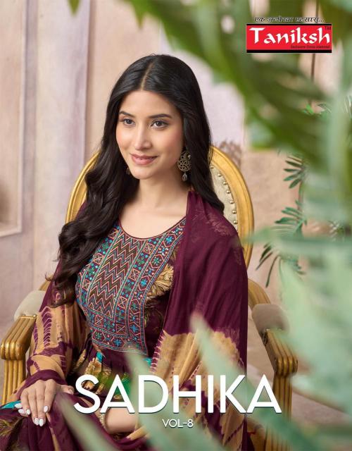 Taniksh sadhika vol 8 wholesale kurtis price